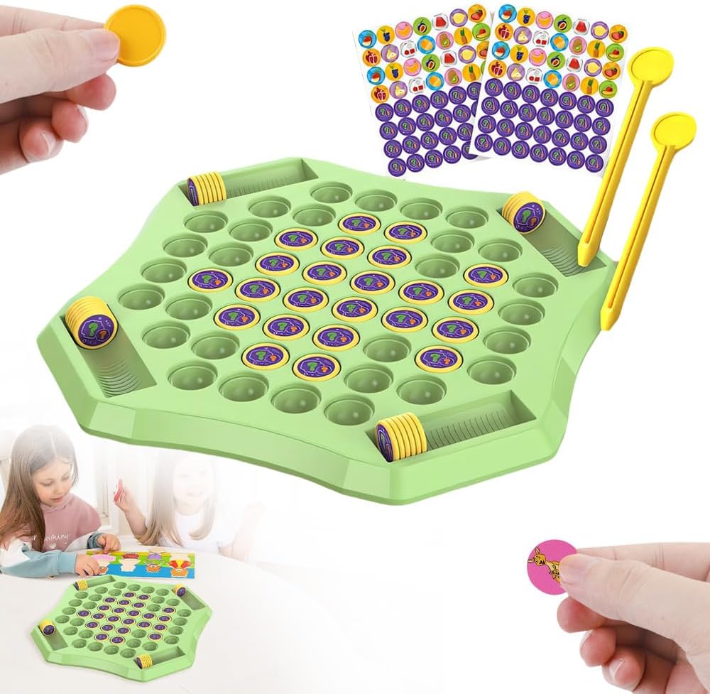 2024 New Double Cartoon Flip Chess Memory Chess Game