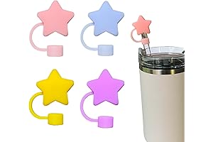 4PCS Straw Covers for Stanley Cup Fit Stanley 20&30&40 Oz Tumbler -...