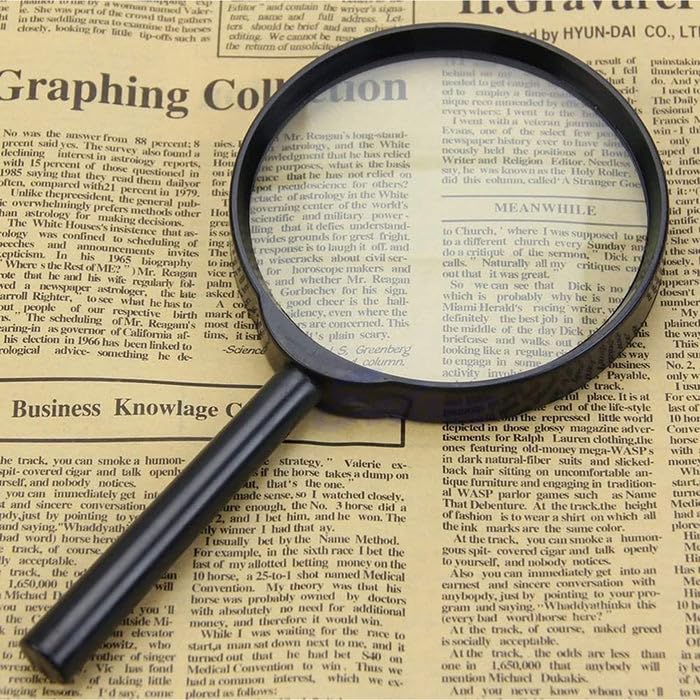 Wowli Real Glass Magnifying Lens β 50mm Quality Magnifier for Close-Up Work, Reading, and Detailed Inspections 1