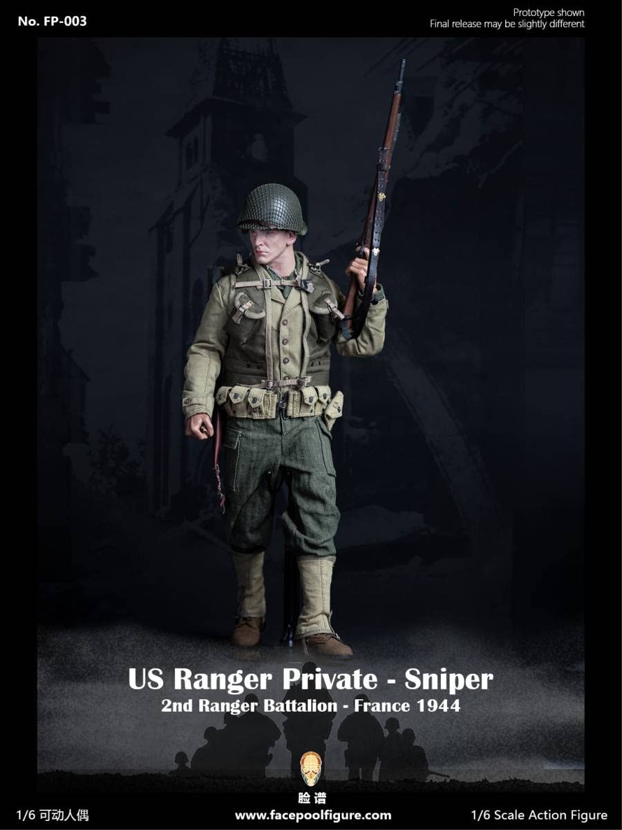 Amazon.co.jp: Facepoolfigure 1/6 WWII アメリカ陸軍第2