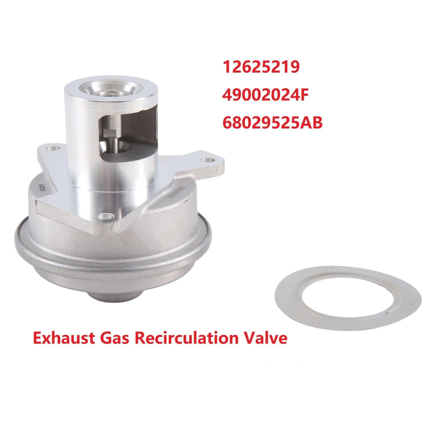 Recirculación Gases Válvula Gas Residual Motor EGR 12625219 49002024F 68029525AB Para DODGE Para NITRO 2,8 Para CRD 2007-2012 Para ENR Para SUV Válvula EGR