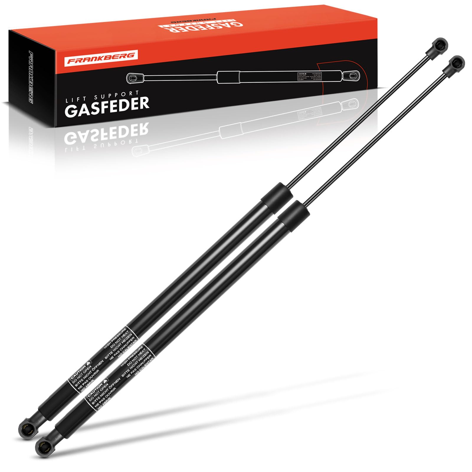 Frankberg 2x Ammortizzatore a gas per portellone posteriore 1489342080 | Compatibile con: 807 E, Phedra 179, 807 EB, Ulisse 179, C.a.y.e.n.n.e 92A, C8 EA_ EB_, C8 EA EB