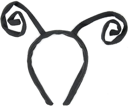 Miniatura 6 de Diadema de antena de hormigas para niños, disfraz de abeja y mariposa para niñas y mujeres, disfraz de perro de Halloween