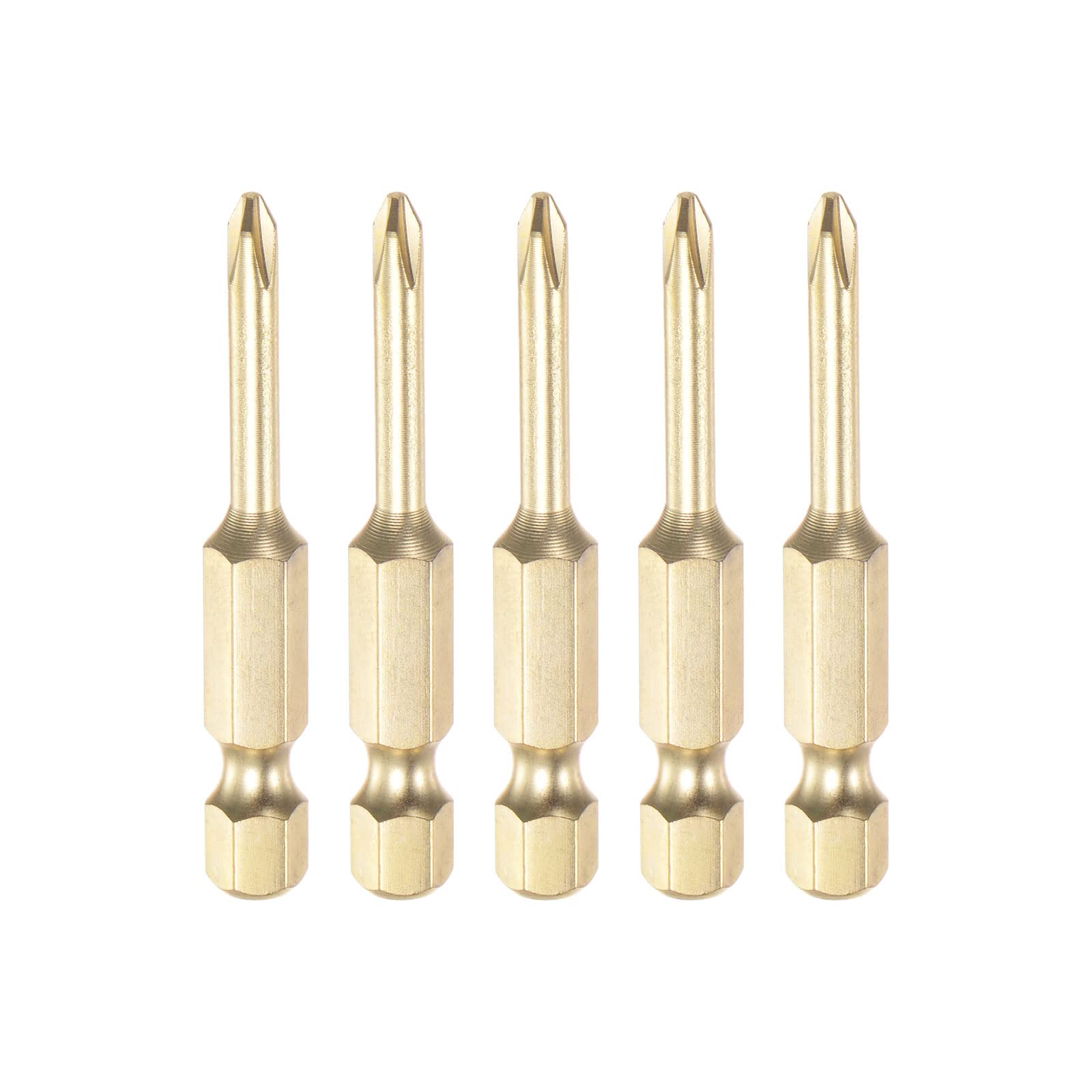HARFINGTON 5pcs PH0 Phillips Head Screwdriver Drill Bit 2