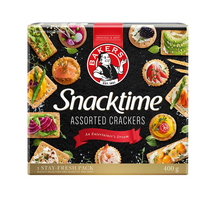 Buy Bakers Snacktime Box Variety Box 400g/ 1lbs Ultimate Cracker