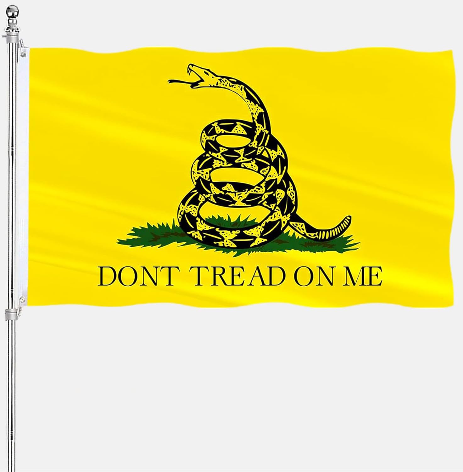 Bandiera USA Gadsden Don't Tread On Me Combo DTOM 2 - Foto 8