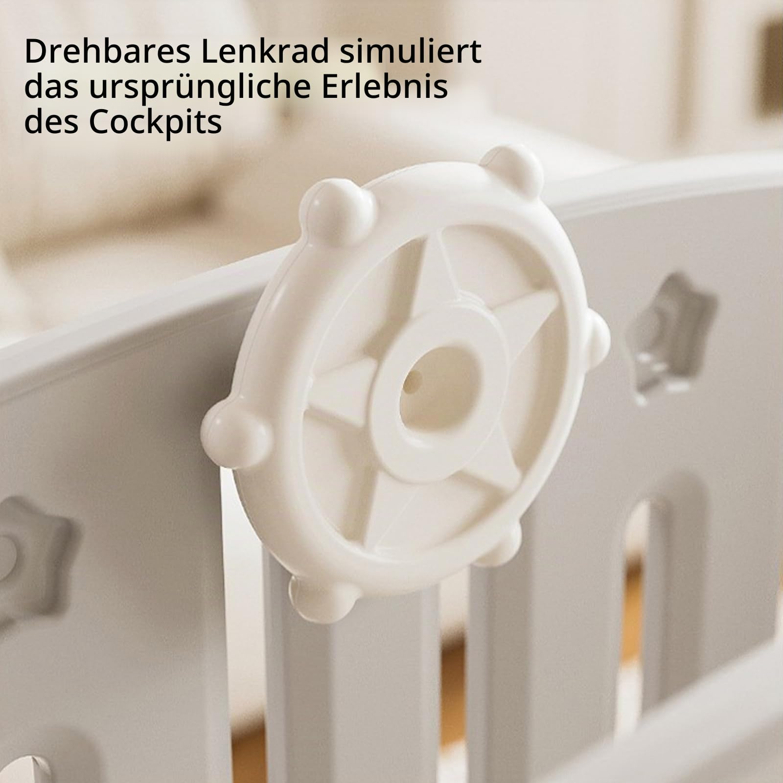 Kinderrutsche Outdoor, Garten Rutsche Outdoor und Indoor, Eine Geeignet für Babys im Alter von 1-4 zum Spielen, Sichere und Zuverlässige Gleitschwingenkombination (XST-Grey White)