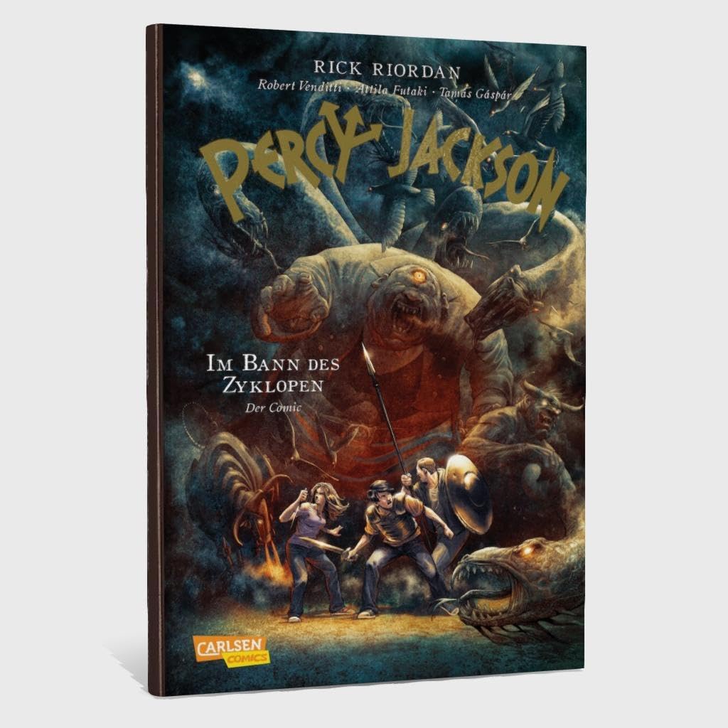 Percy Jackson (Comic) 2: Im Bann des Zyklopen: Der Kinderbuch-Klassiker als Comic-Adaption für Jungen und Mädchen ab 12 Jahre über griechische Götter und Titanen (2)