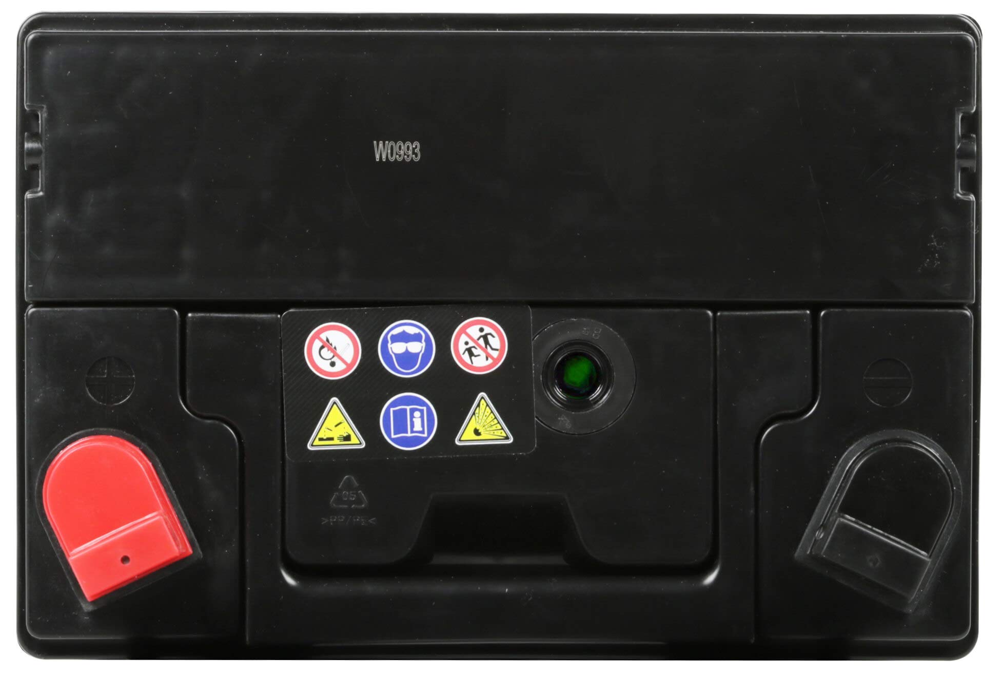 Electronicx Rasentraktor Batterie 12V 30Ah U1-9 AGM Starterbatterie Pluspol Links, Aufsitzmäher Akku 196×132×182 mm, wartungsfrei, versiegelt, 12V Rasenmäher Traktor Aufsitzrasenmäher 30 Ah