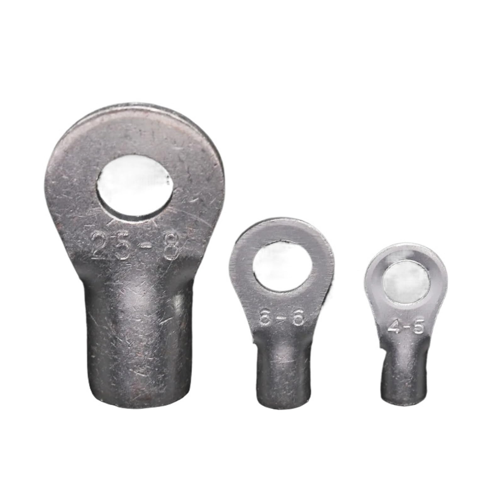 Conector de lengüeta de anillo redondo de cobre, Cable OT4-4/5/6/8/10/12/16 4mm2(OT4-10 (Copper),Quantity-50Pieces)