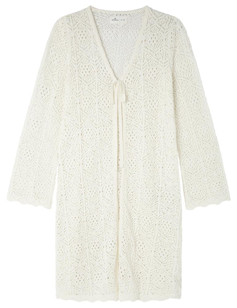 SPRINGFIELD Women's Cardigan, Medium Taupe Brown, S