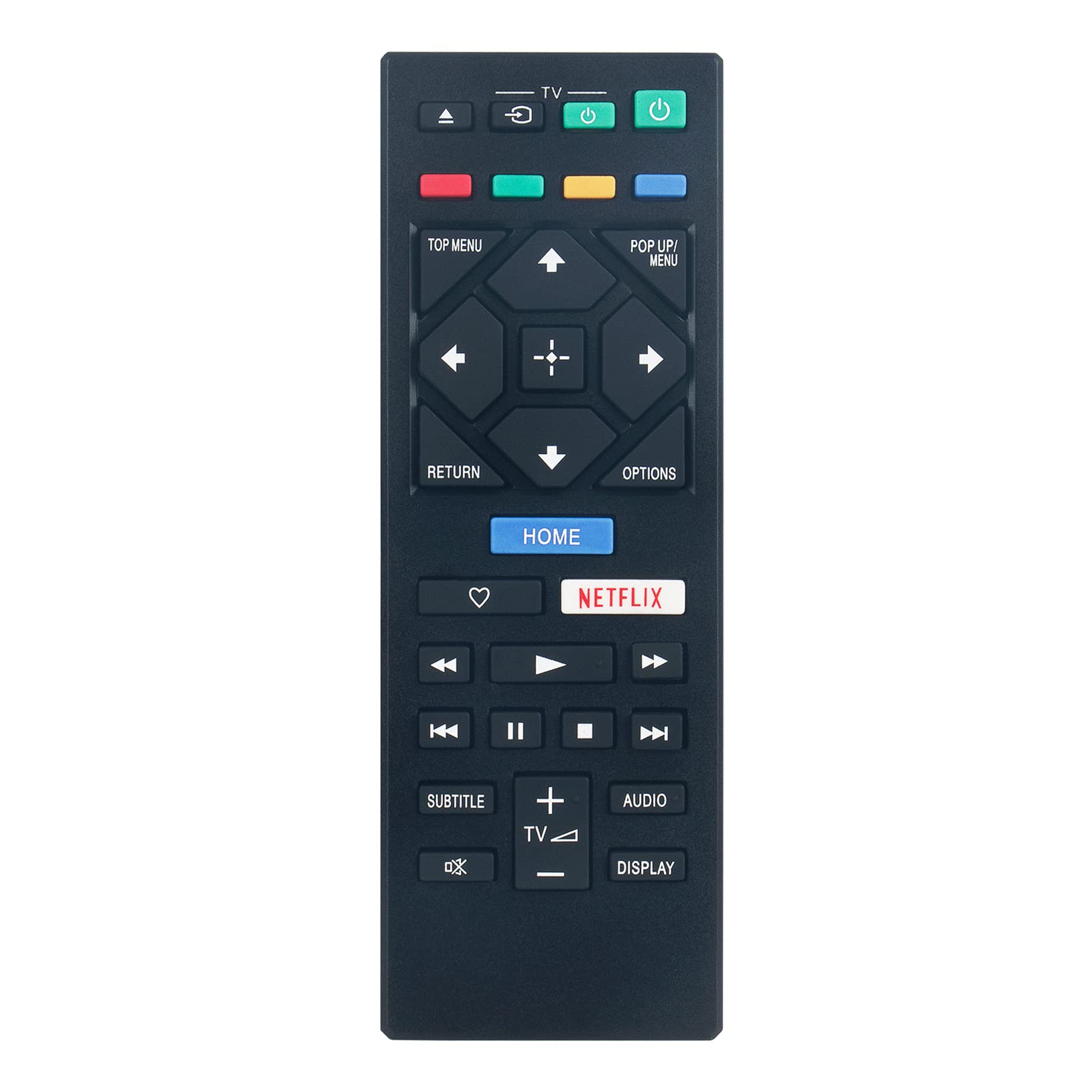 RMT-VB201D Replaced Remote Control Fit for Sony Blu-ray Disc Player UBP-X700 BDP-S1700 BDP-BX370 BDP-S3700 BDP-S1700 RMT-VB201U RMT-VB100U
