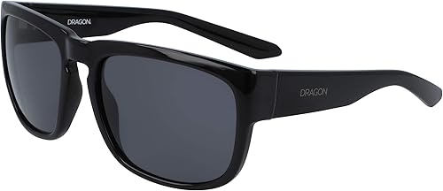 Dragon Alliance Gafas de sol rectangulares Rune XL para hombre