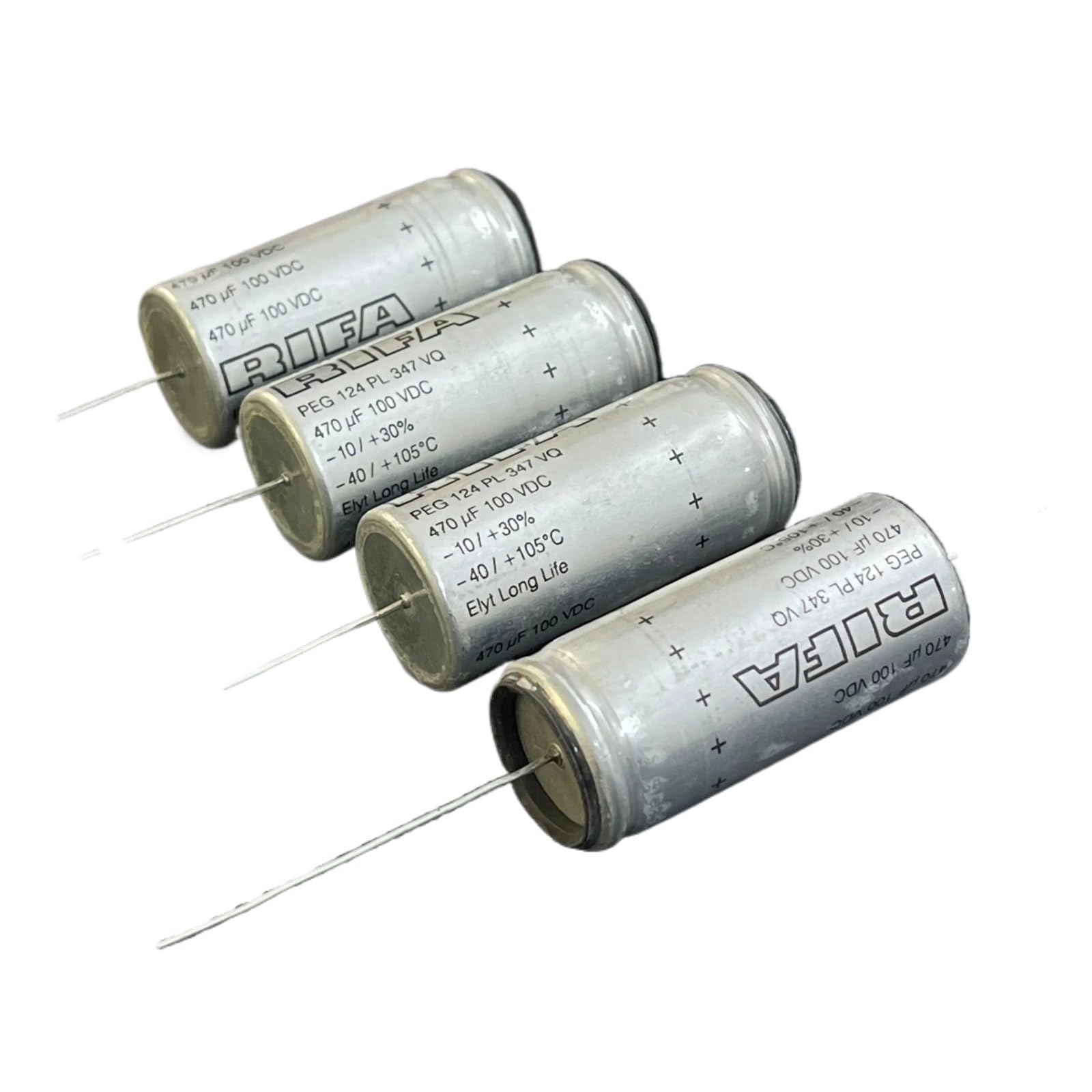 KSZHZYMGX PEG124 Series 470UF 100V Audio Electrolytic Capacitors 1pcs