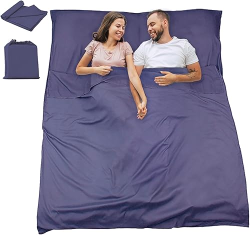 dgdgcool Forro para saco de dormir, sábana de camping, saco de dormir para adultos, sábanas de viaje, saco de dormir para mochileros, hoteles y
