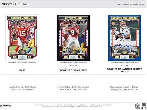 Miniatura 2 de Panini Score 2023 - Caja para pasatiempos de fútbol (10 unidades)