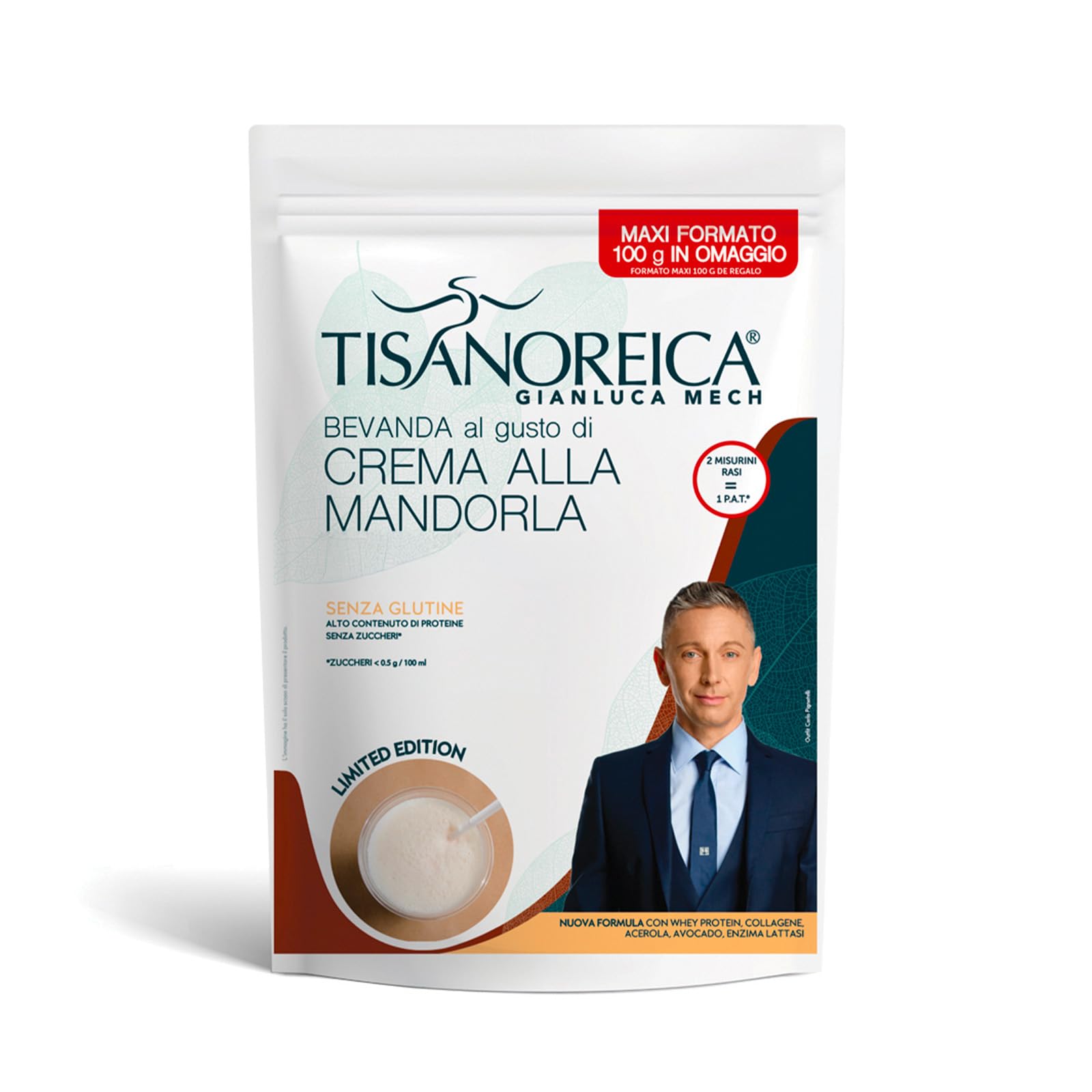 Gianluca Mech | Bevanda gusto Mandorla, 500 g