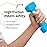 Portzon Weights Dumbbells 10 Colors Options Compatible with Set of 2 Neoprene Dumbbells Set,1-15 LB, Anti-Slip, Anti-roll, Hex Shape