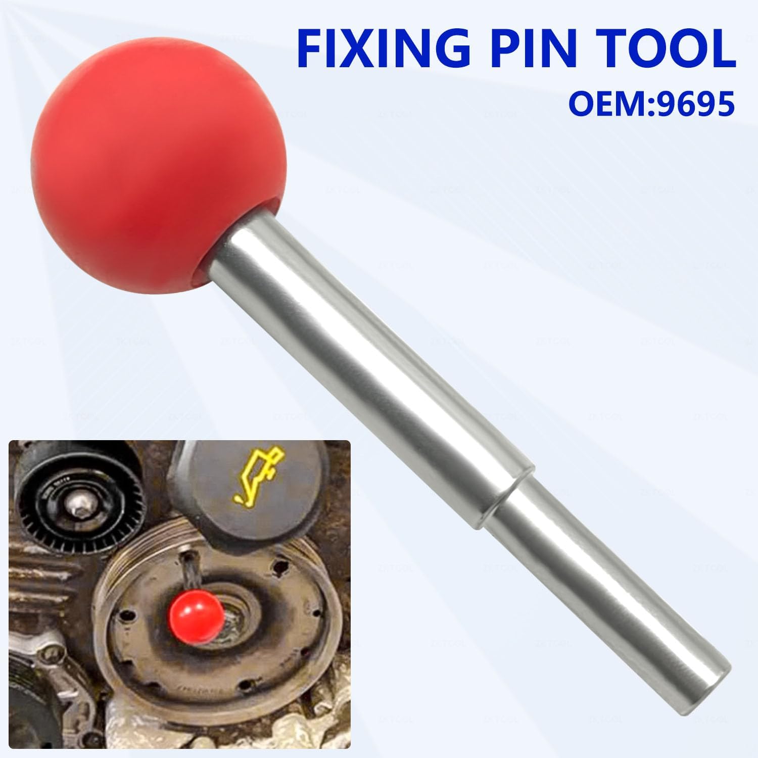 ZKTOOL Kit di strumenti per la messa in fase del motore, compatibile con Porsche 911 Boxster 996 997 987, set di strumenti per l'allineamento del bloccaggio del tensionamento dell'albero a camme del