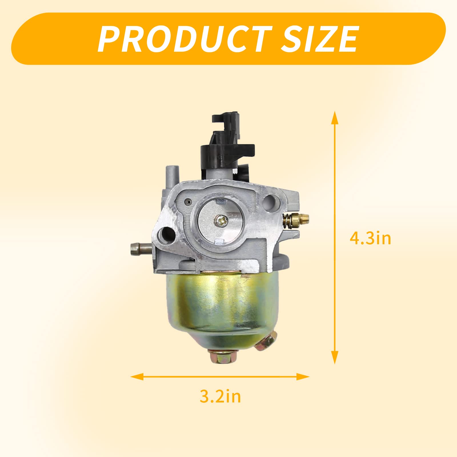 Vergaser Montage Ersatz für MTD Troy Bilt Cub Cadet 1P65BA 1P65B0B Motor