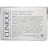 Clinique 7 Day Scrub for Unisex Cream Rinse Off Formula, 3.4 Ounce