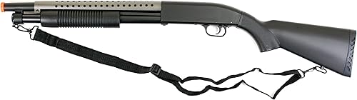 Miniatura 4 de BBTac BT-M58A - Escopeta de Airsoft de acción de bomba de alto rendimiento  Pistola táctica de Airsoft de 350 FPS  Construcción realista de tamaño