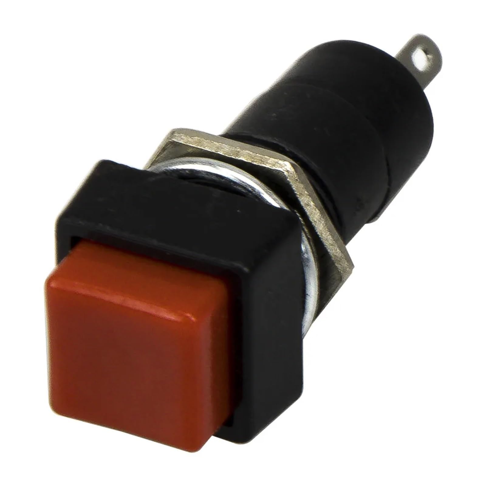 Interrupteur bouton-poussoir carré résistant aux pannes de contact, modèle 12mm