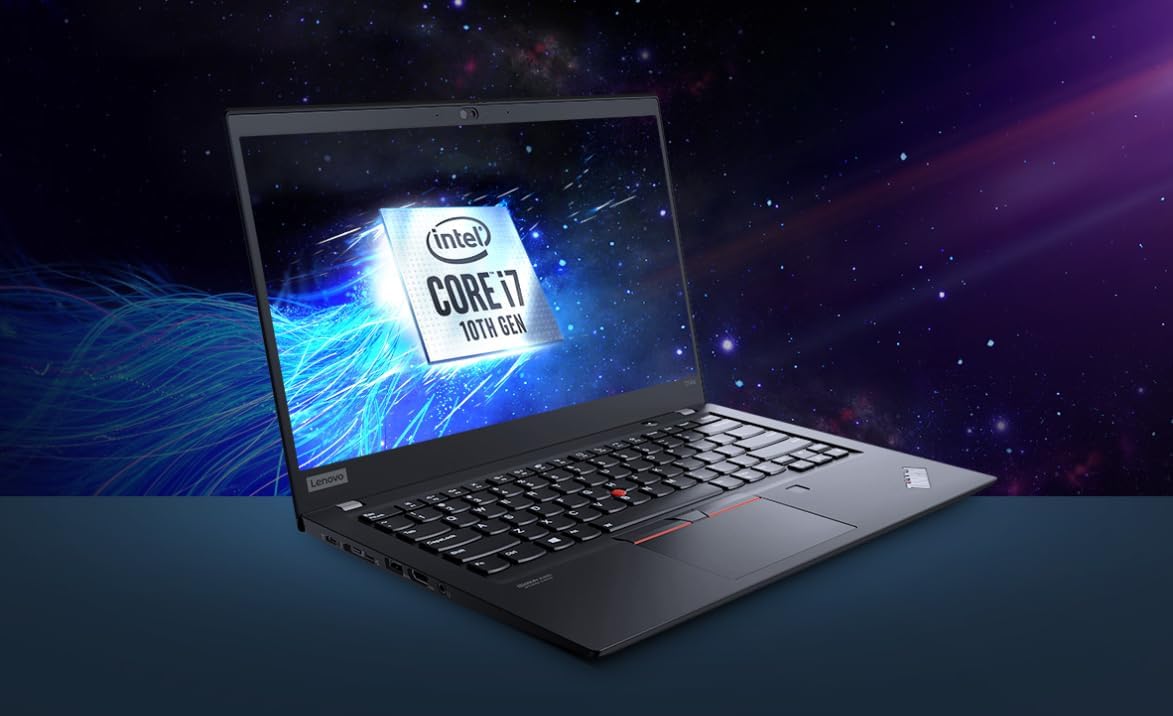 Lenovo ThinkPad T14s Gen 1 Laptop 14" FHD Intel Core i7-10610U 32GB RAM 512GB SSD Windows 11 Pro Ricondizionato