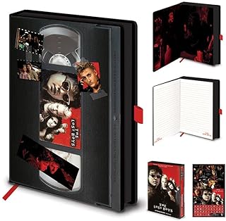 Pyramid International The Lost Boys Notebook with Retro VHS Design Cover in Presentation Gift Box - Official Merchandise (39831740BD)