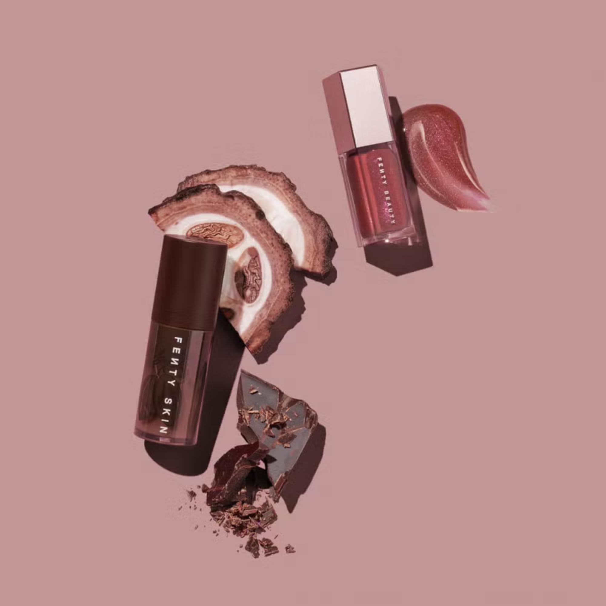 minion様 FENTY CHOCOLIT TREATZ リップグロス Amazon.com : FENTY BEAUTY Chocolit Treatz - Lip Luminizer (.18 Fl