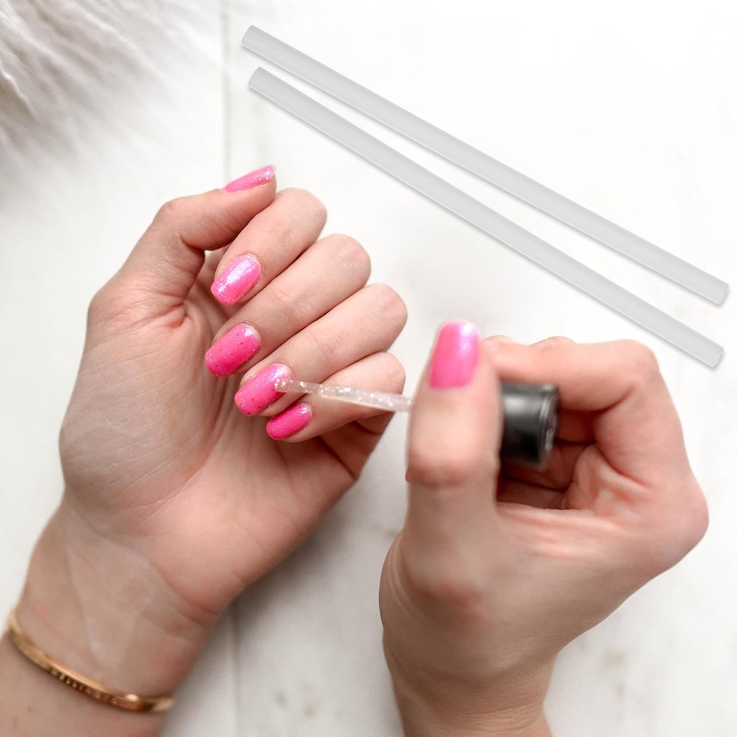 Mipcase Nail Dotting Pen 12-Pack with Sticky Tips Rhinestone Picker Tool for Precise Diy Manicure on Natural and Acrylic Nails Gems Beads Placement