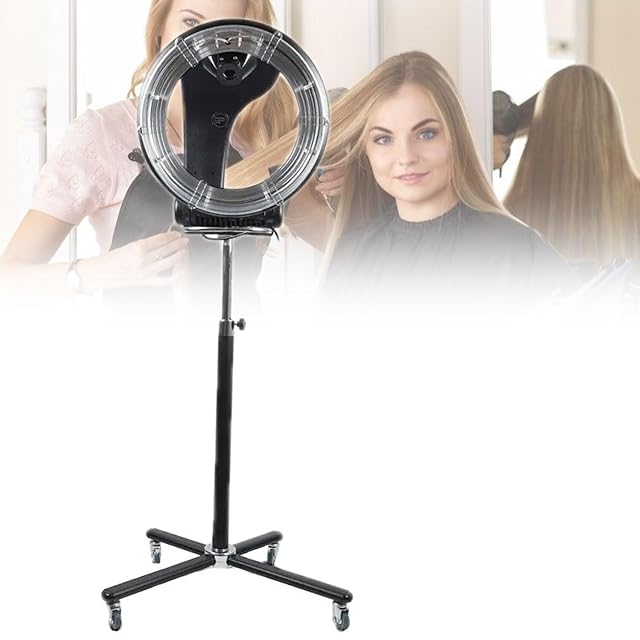 Vertical Hairdressing Heating Machine 1200W Removable Professional Hair Dryer Heater LED HD Control Panel Adjustable Salon Accelerator with