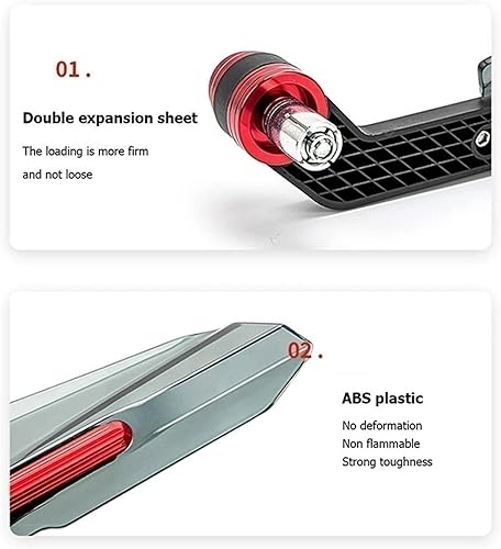 Miniatura 2 de for Bajaj Pulsar 200 NS200 RS200 AS Motorcycle Hand Guard Protector Windshield Handguard Motocross Scooter Protective Handle (Color  Black)