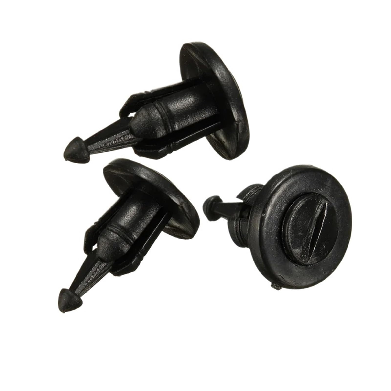 Kxfvyne One Color 50Pcs Auto Bumper Fenders Mudflap Splash Guard Rivet Push Plastic Clips Compatible Clio Laguna Megane Espace Retainer 7703072360
