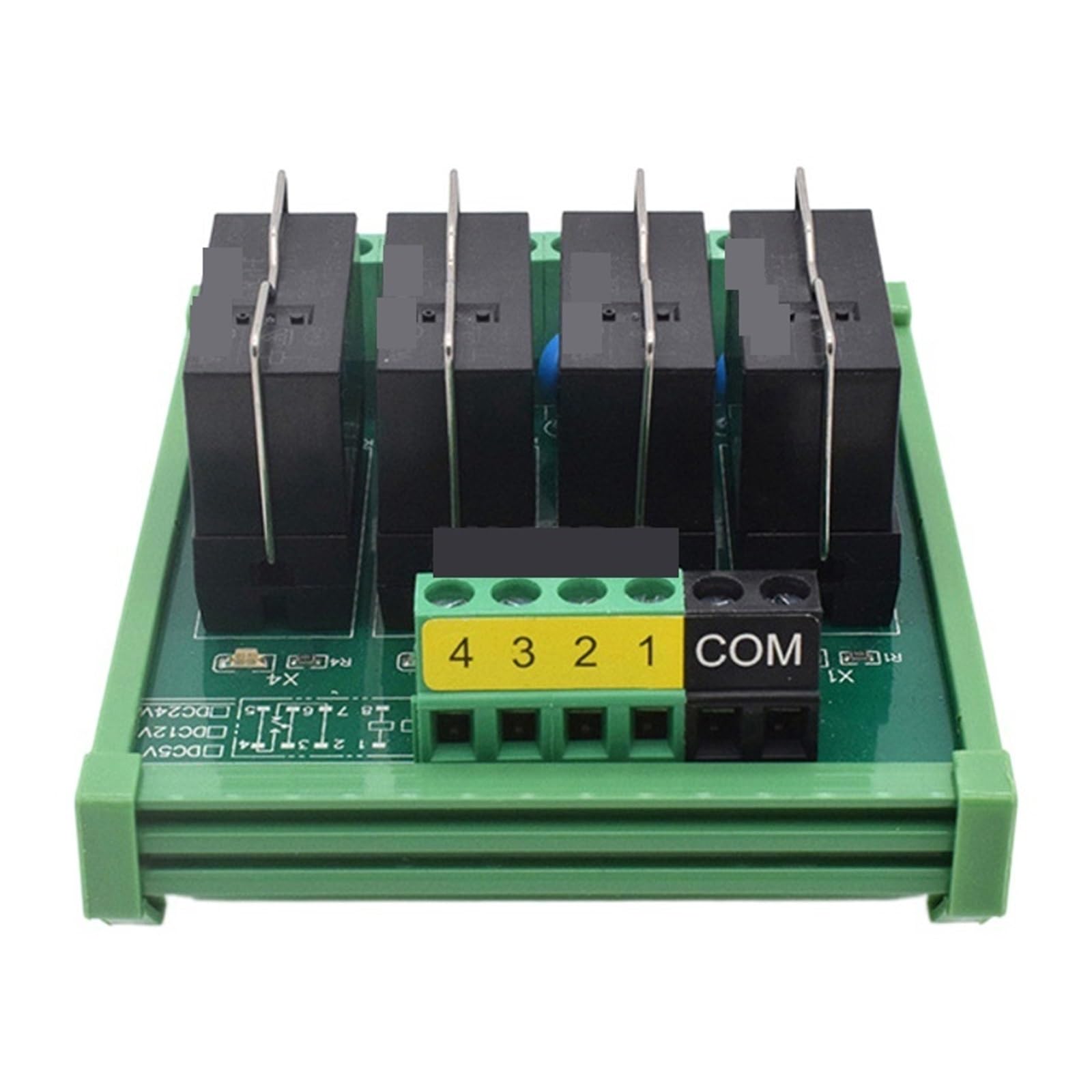 Módulo De Relé G2RL-1-E DC12/24V Uno Abierto Y Otro Cerrado 16A 4 Canales(DC24V)