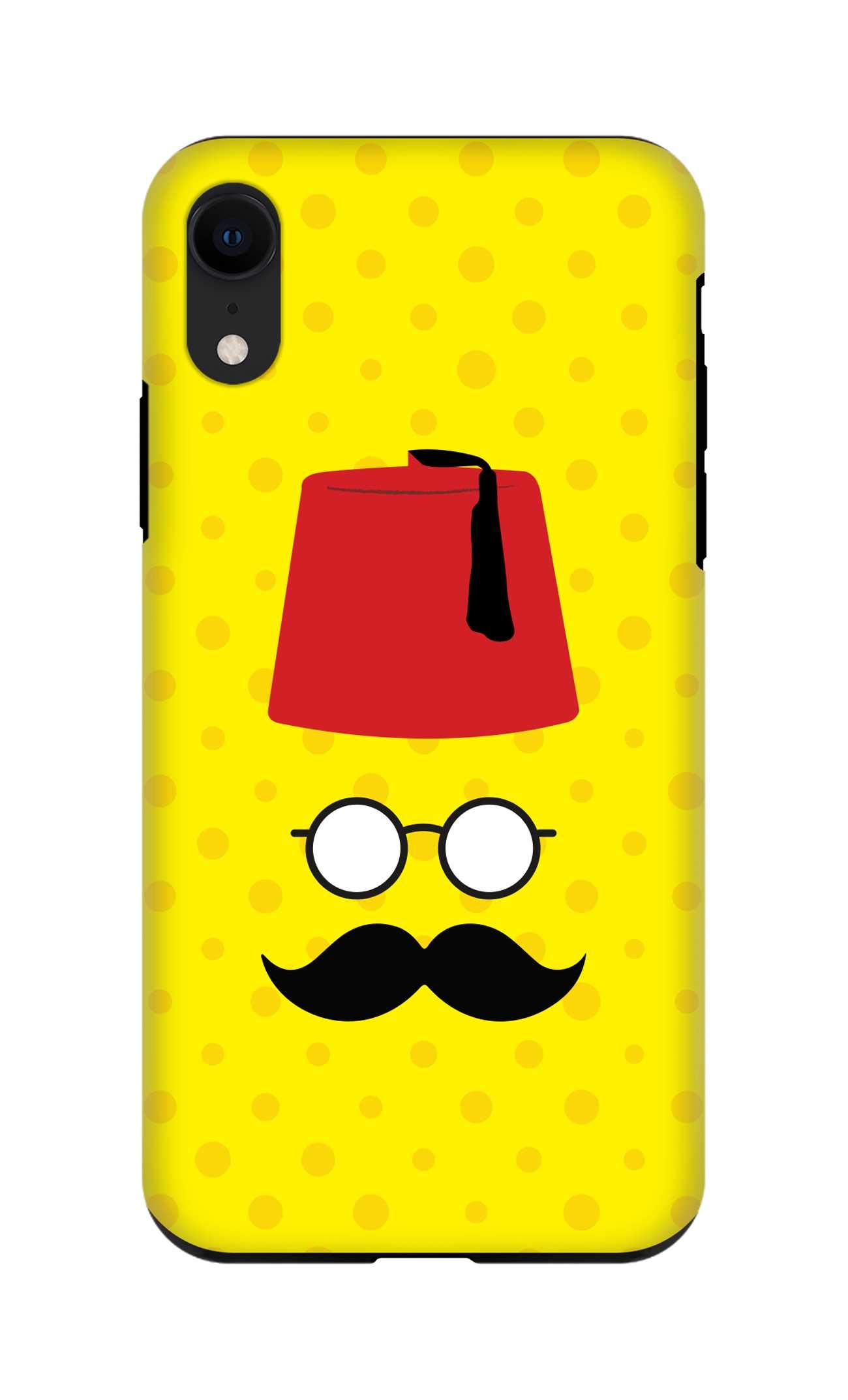 StylizeddCase Compatible with iPhone XR Tough Pro Matte Case Cover - Moussy Basha