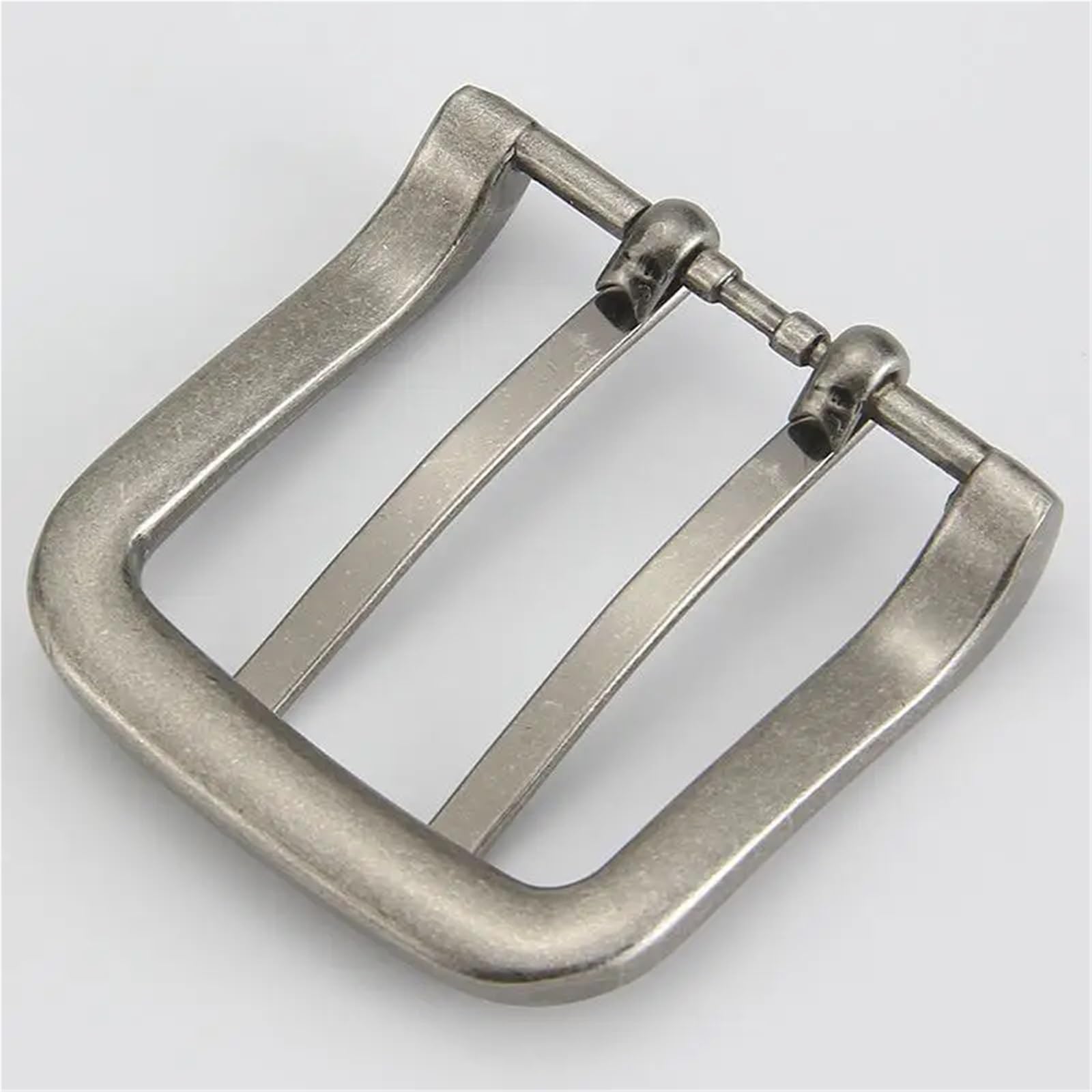12pc 40mm Metal Double Pin Belt Buckle para Cinturones
