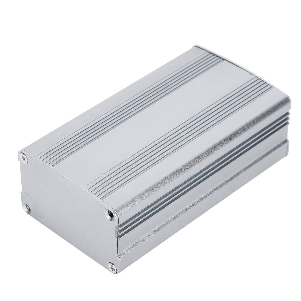 HilitandAluminum Box, Aluminum Electronic Project Box, 1.5 X 2.5 X 4.3inch Heat Dissipation Enclosure Split Body Shell Housing,Distribution, Electrical Boxes