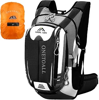 LOCALLION Cycling Backpack 18/25L Biking Backpack Outdoor Sports Hiking Camping Daypack Traveling Waterproof Rucksack