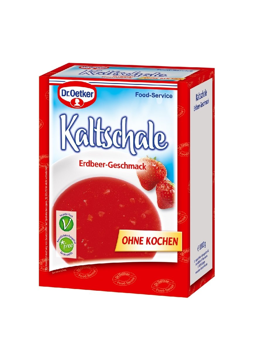Dr. Oetker Fruchtkaltschale Erdbeer-Geschmack 1 kg