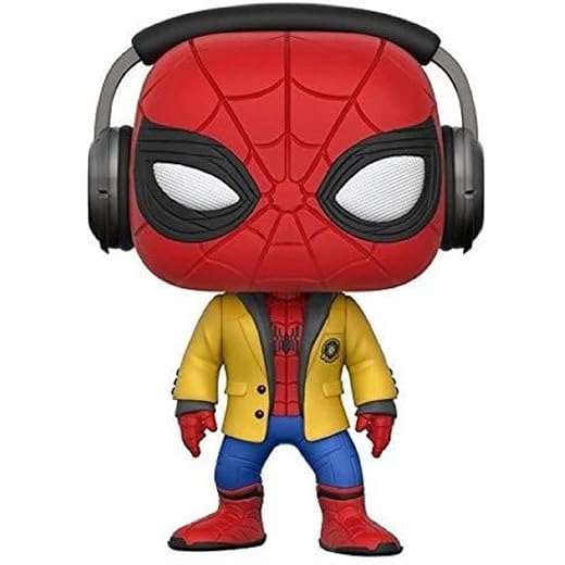 Funko Pop! Movies: Spider-Man Hc - Spider-Man W/Headphones Collectible Vinyl Figure