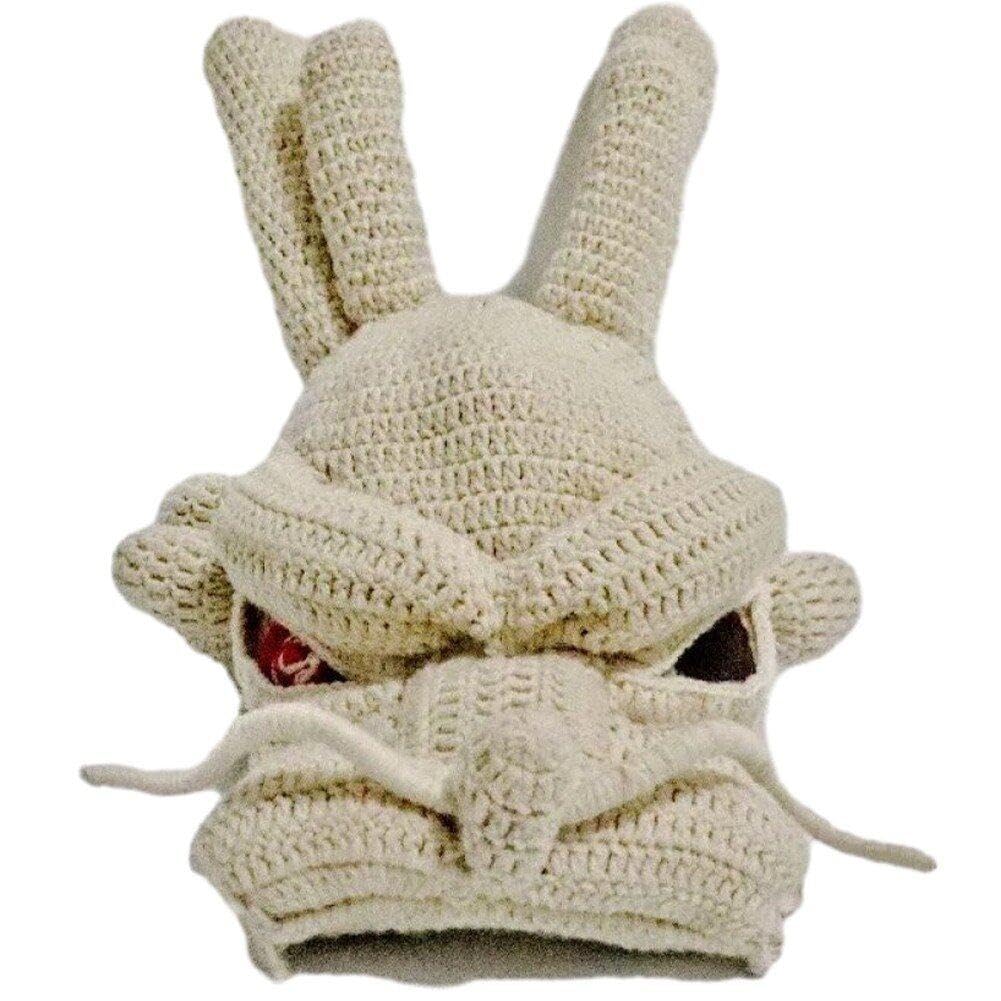 Gorro de dragón de China de crochet que soluciona la falta de accesorios originales en fotos