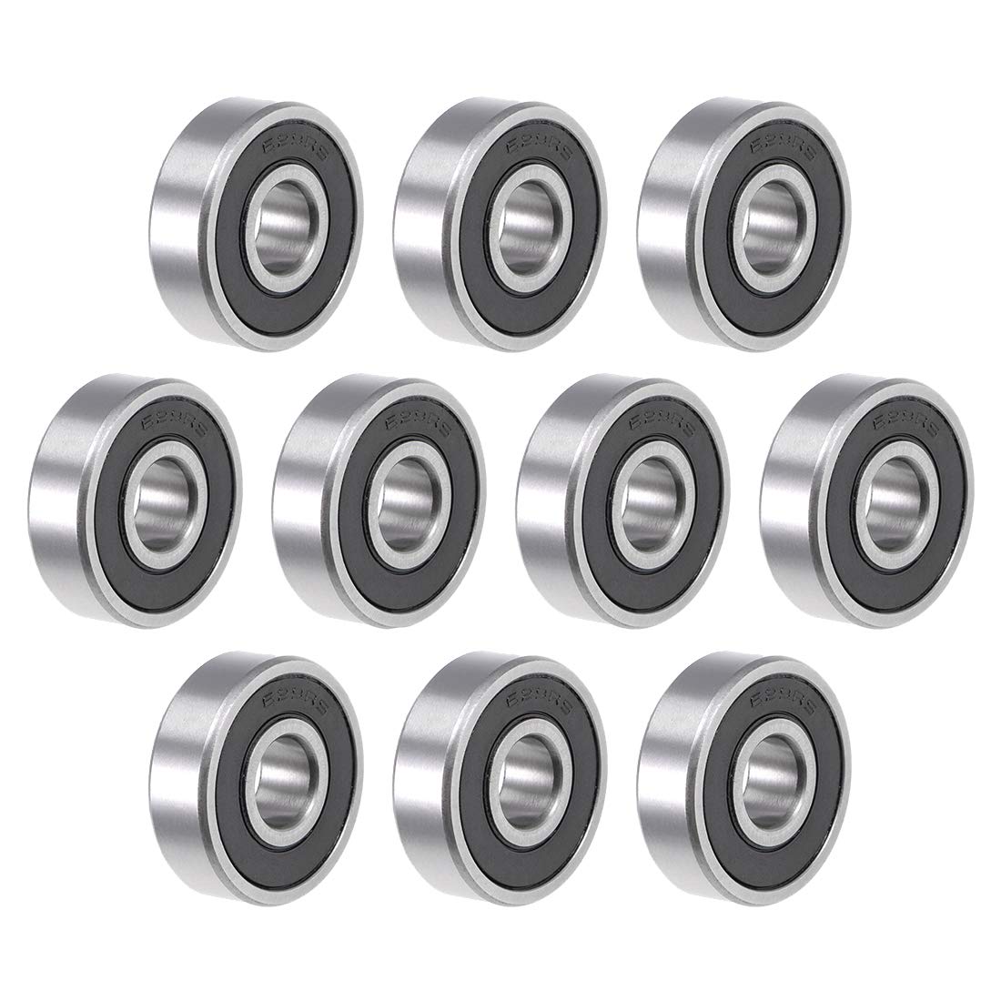 629-2RS Ball Bearing 9x26x8mm Double Sealed ABEC-3 Bearings 10pcs
