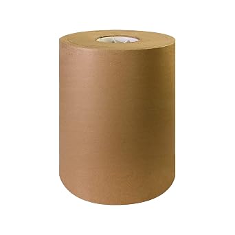 Box USA Moving Paper Rolls Kraft, 12" x 1200 1-Pack | Recycled Paper Roll for Packing, Shipping and Storage