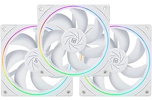 TL-S12W 120mm White ARGB Case Cooling Fans (3-Pack)