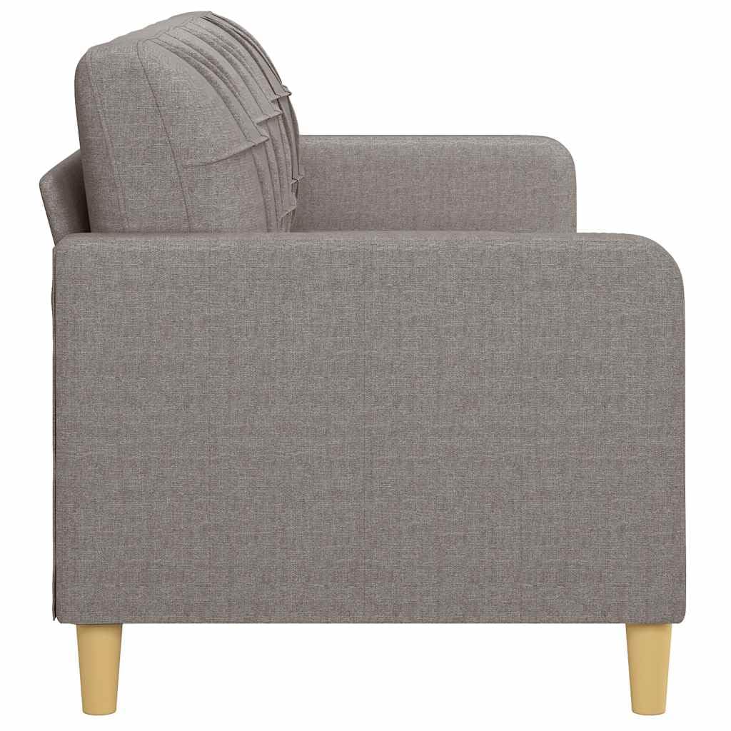ETO- Canapé à 3 Places Taupe 180 Cm Tissu -CIK7334380756664