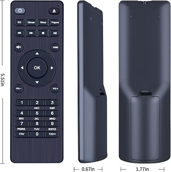 Remote Control Fit for Majority Homerton CD Player DAB+ Radio