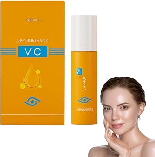 Ruy Eye Oil Vc, Ruy Vc Anti-Wrinkle Eye Serum Oil, Lutein 𝐄ye Essence 𝐎il, Improve Eyes Bags Dark Circles, For Women And Men (1)