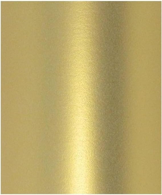 Syntego A4 Pearlescent Paper 120gsm – 10 Sheets, Real Gold