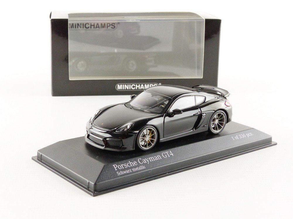1/43 ポルシェ ケイマン GT4 ブラック メタリック 2016